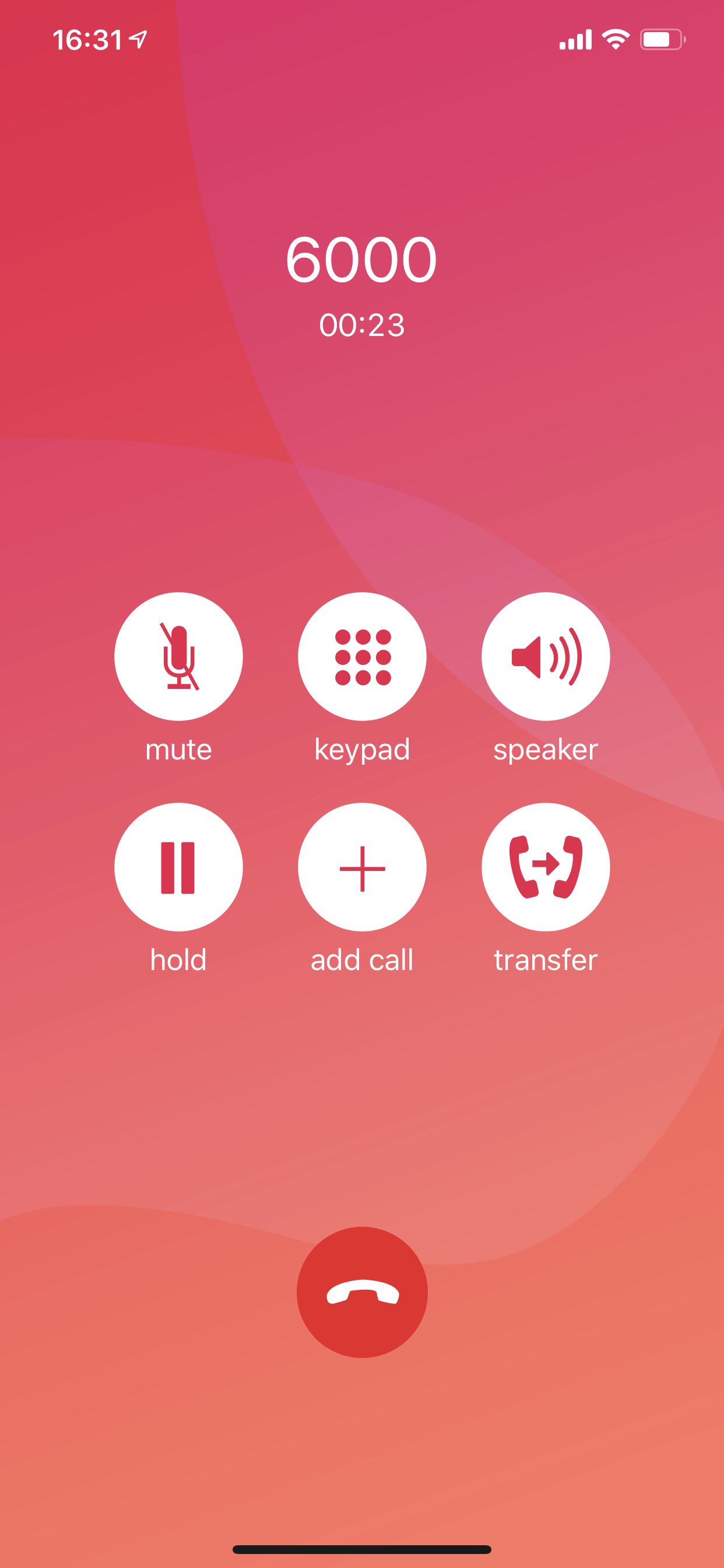 Voice calling app and phone system