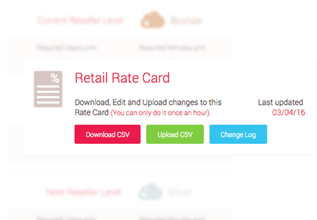 Retail Rate Card