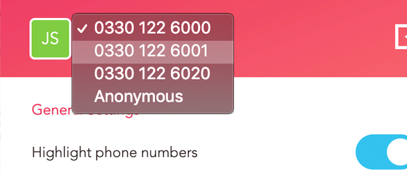 Google Chrome Click-to-Dial Caller ID